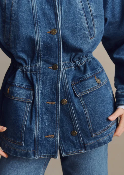 Manteau Edgard - Bleu Denim — image 3