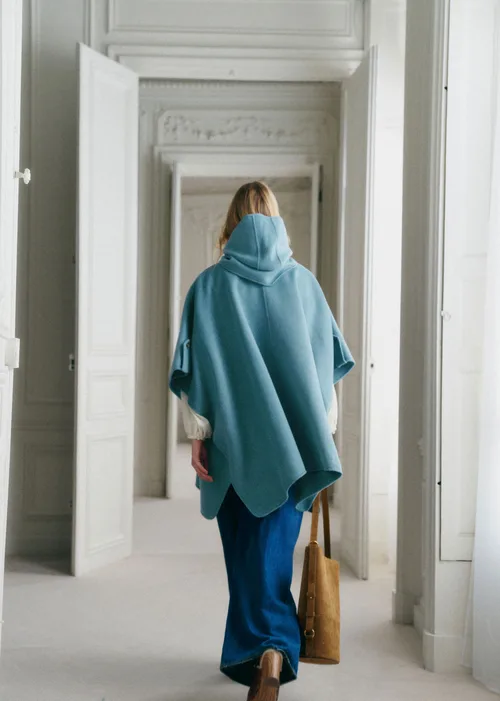 Manteau Gabriello - Bleu Chambray — image 3