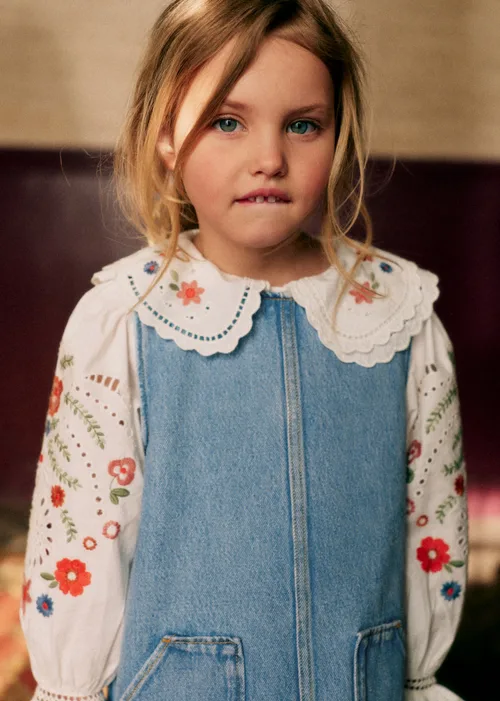 Robe Alexia - Denim bleu clair — image 4