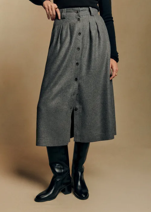 Jupe Clarine - Gris Foncé — image 3