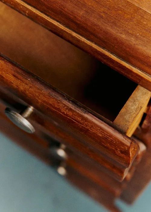 Commode art déco vintage en bois - Bois — image 3
