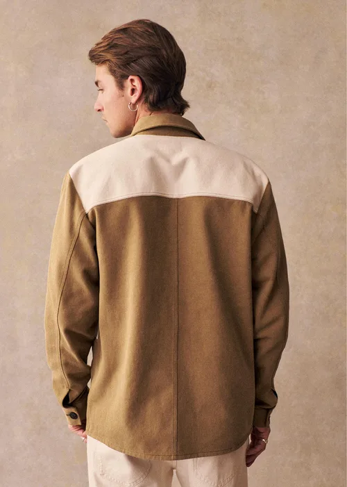 Veste Will Patchwork - Camel — image 4