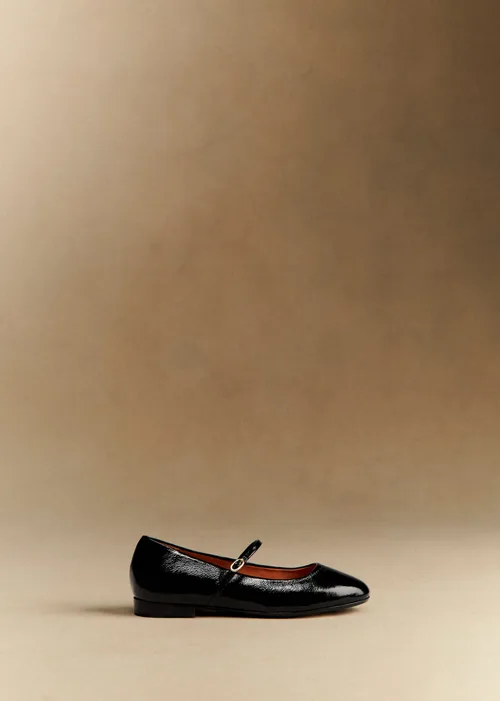 Ballerines Low Méline - Noir Vernis — image 2