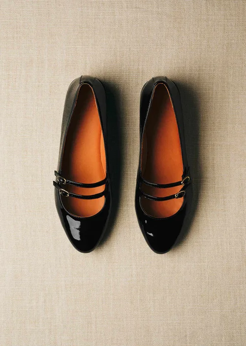 Ballerines Low Ninon - Noir Vernis — image 5