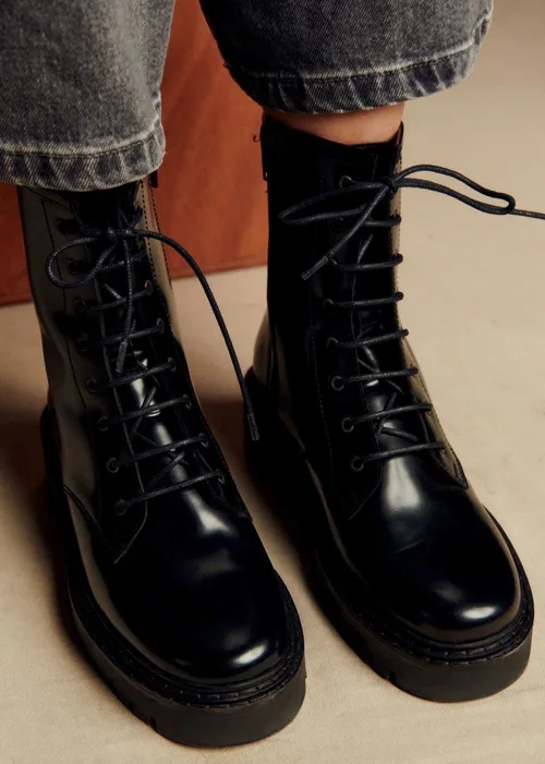 Bottines Low Ashley - Noir Glacé — image 4