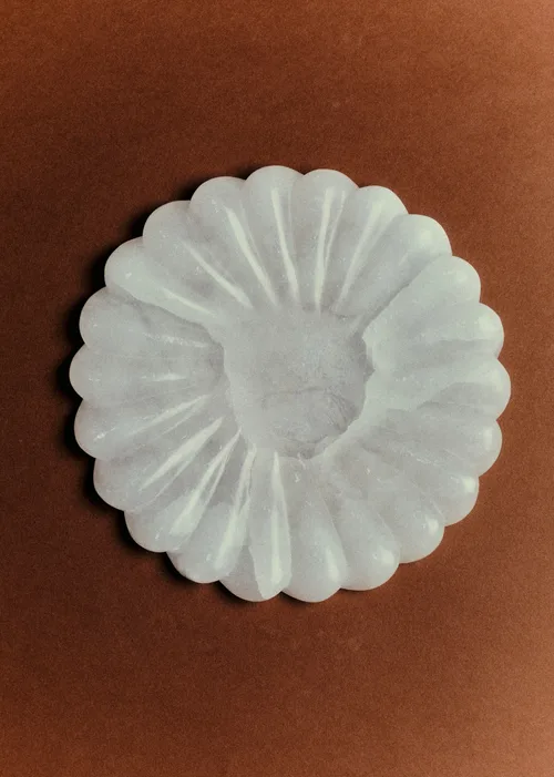 Vide-poche - Grand modèle - Albâtre blanc — image 6