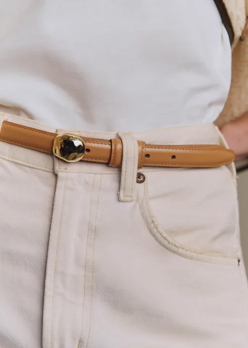 Ceinture Lisa - Miel Lisse — image 4