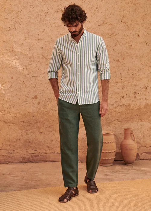 Pantalon Shane Lin - Vert Foncé — image 5