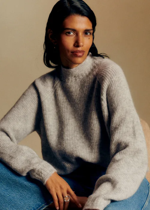 Pull Otis - Gris Chiné Clair — image 3