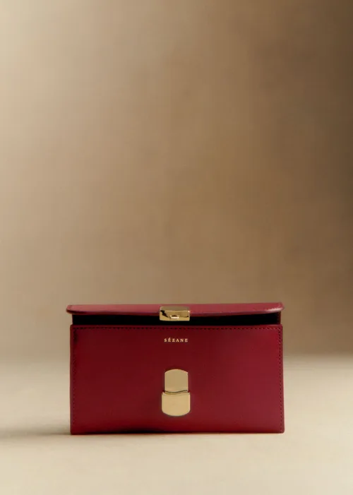Portefeuille Grand Milo - Rouge Carmin Glacé — image 3
