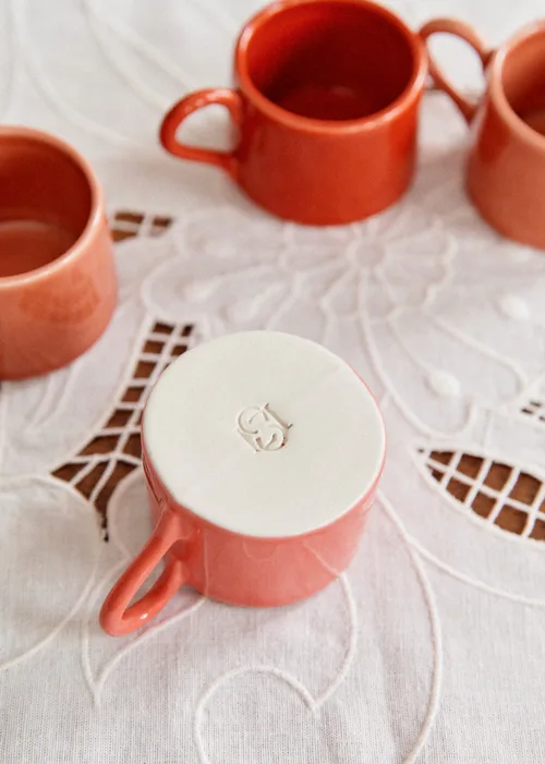 Coffret de 4 tasses expresso - Rose — image 2