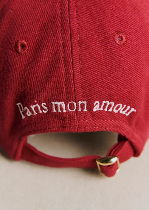 Casquette coeur - Rouge — image 3