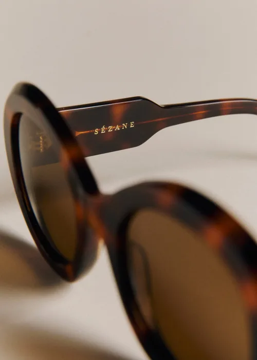 Lunettes de soleil Héra - Écailles Claires — image 4