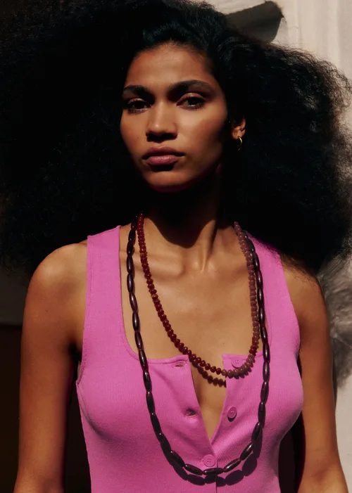 Robe Fabiola - Orchidée — image 3