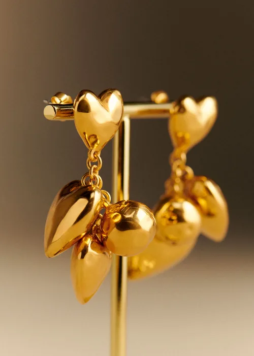 Boucles d'oreilles Freya - Doré — image 4