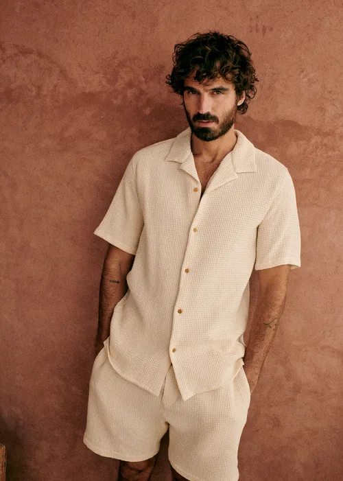 Chemise Holt Gaufrée - Écru — image 6