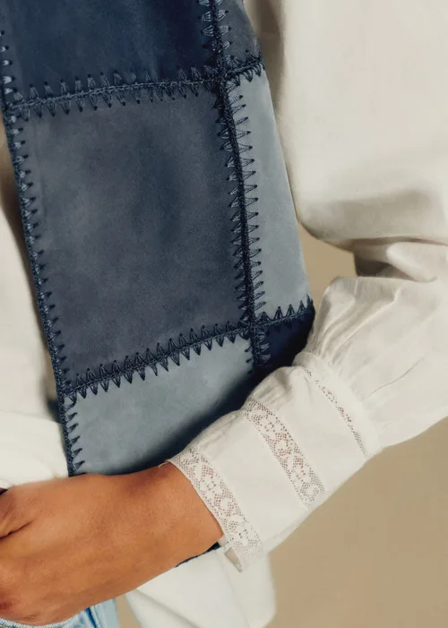 Veste Eliot - Patchwork Bleu — image 3