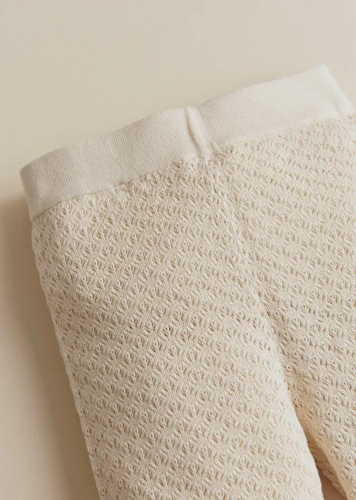 Pantalon Maille Paolo - Ecru — image 3