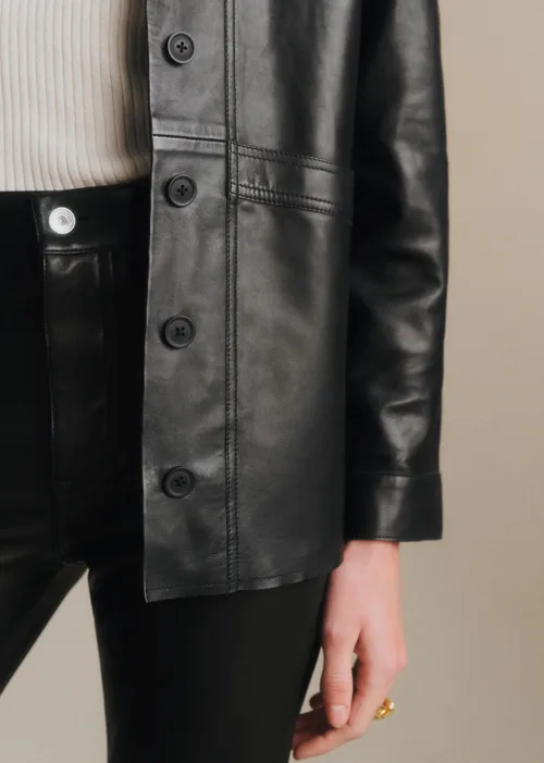 Veste Will - Cuir Noir — image 3