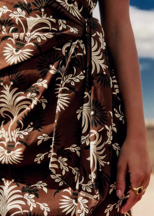 Robe Pippa - Sézane x Inoui Editions - Imprimé Mykonos — image 3
