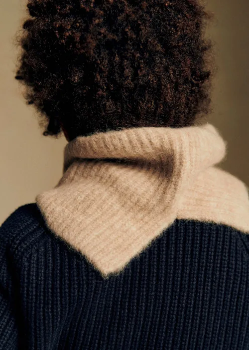 Snood Bernie - Beige Chiné Clair — image 3