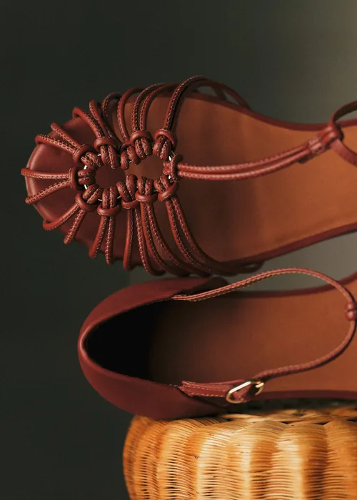 Sandales Low Mira - Cuir Naturel — image 5
