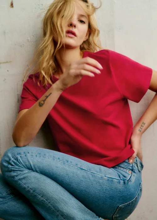 T-Shirt Léon - Cerise — image 3