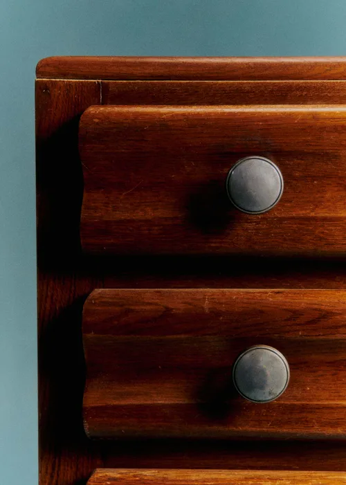 Commode art déco vintage en bois - Bois — image 5