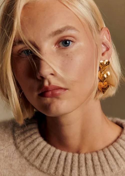 Boucles d'oreilles Erica - Doré — image 4