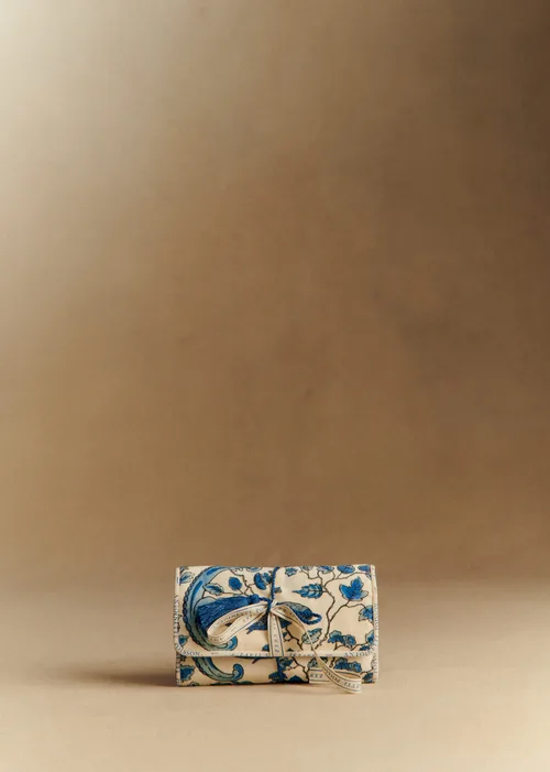 Pochette Bijoux - Sézane x Antoinette Poisson - Imprimé Oiseaux Bleus — image 4