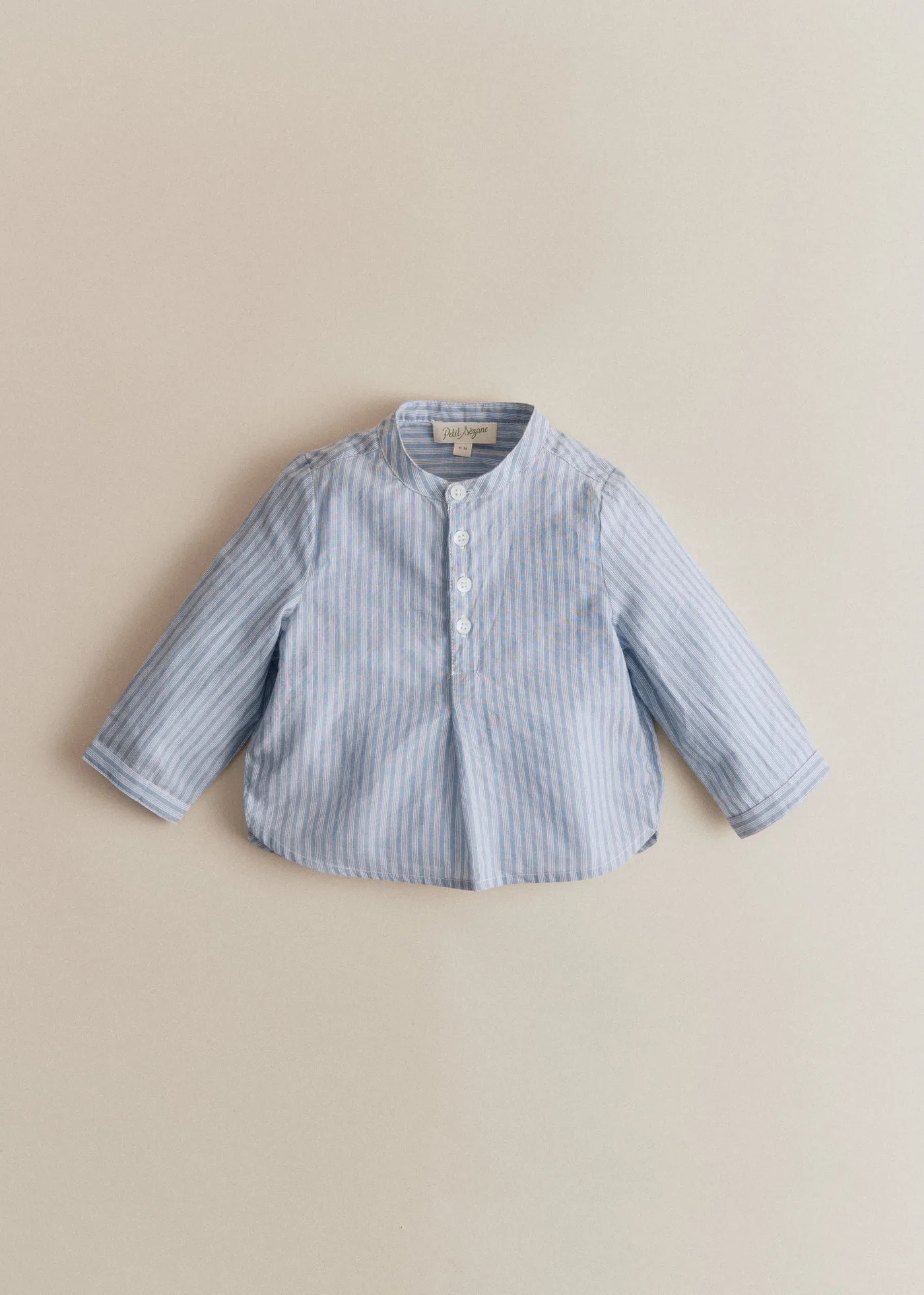 Chemise Marc - Rayures Bleu Ecru