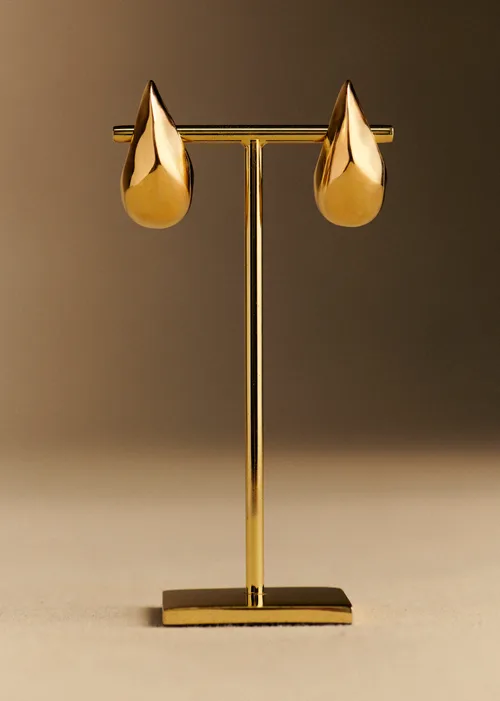 Boucles d'oreilles Justine - Doré — image 5