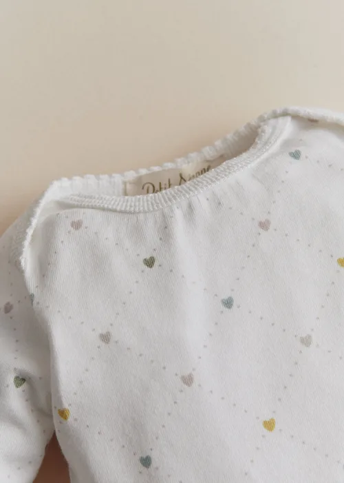 Body Icare - Imprimé Coeur Croisillon Pastel — image 4