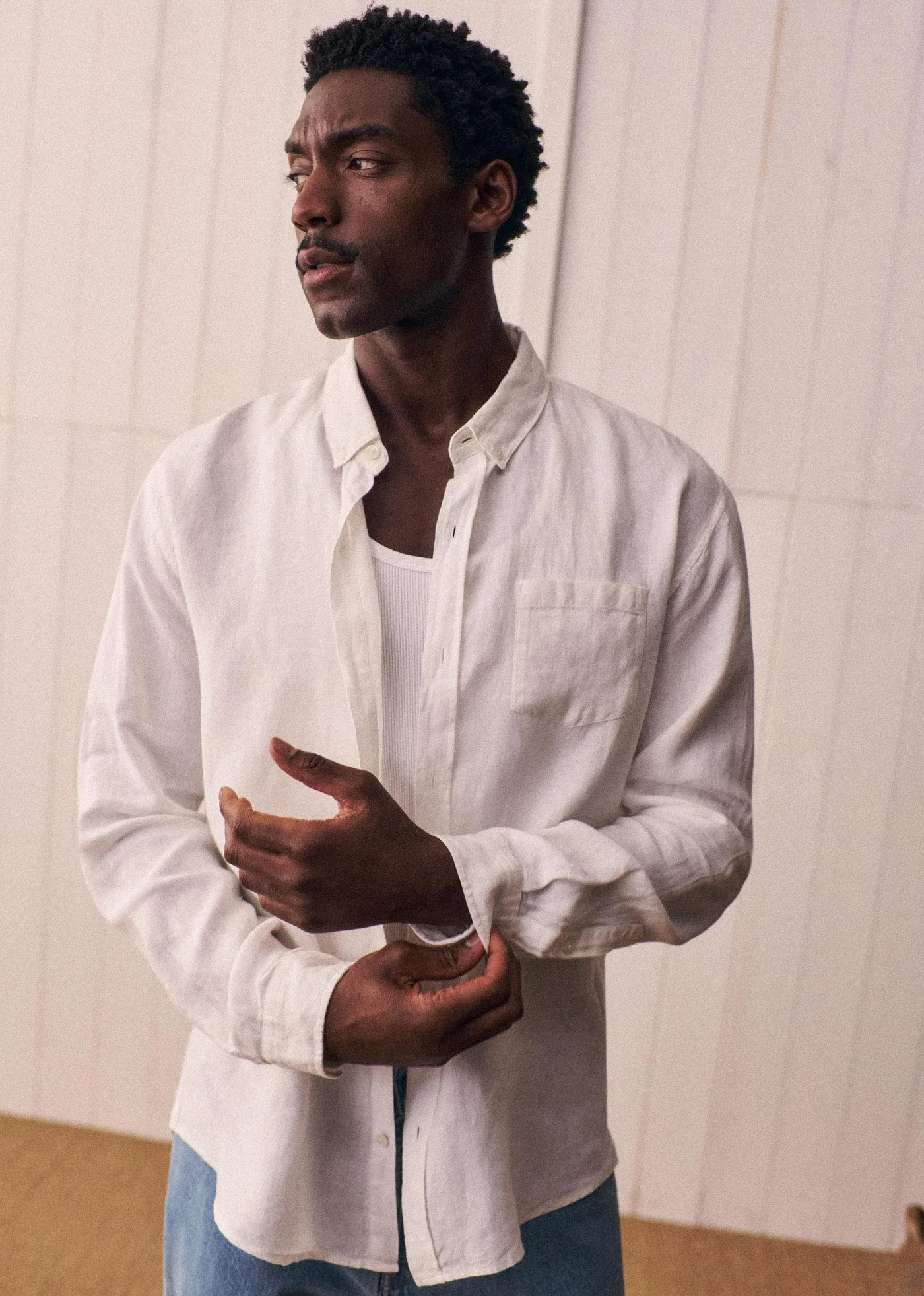 Chemise Charlie Lin - Blanc