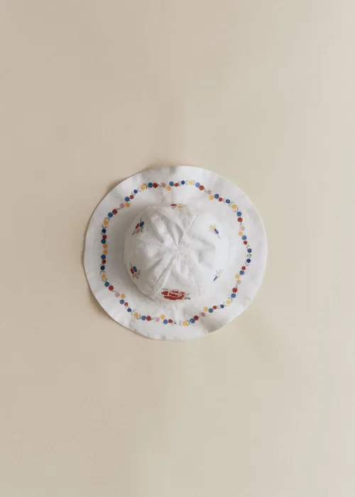 Chapeau Shilah - Broderie Placée Spring