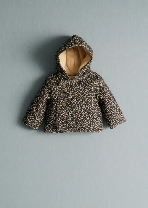 Manteau Artus - Léopard Beige