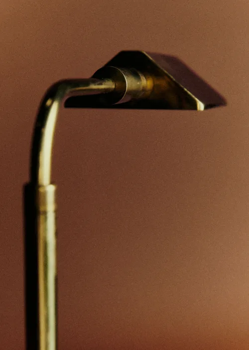 Lampadaire laiton vintage dans le goût de Cedric Hartman - Laiton — image 4