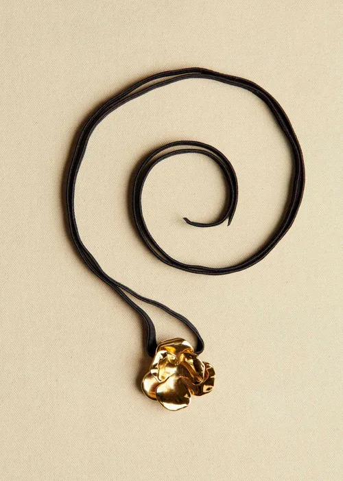 Collier Capucine - Doré - Création Rose — image 3