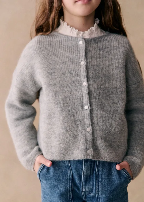 Gilet Gaspard - Gris Chiné Clair — image 4
