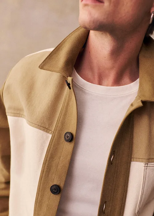 Veste Will Patchwork - Camel — image 7