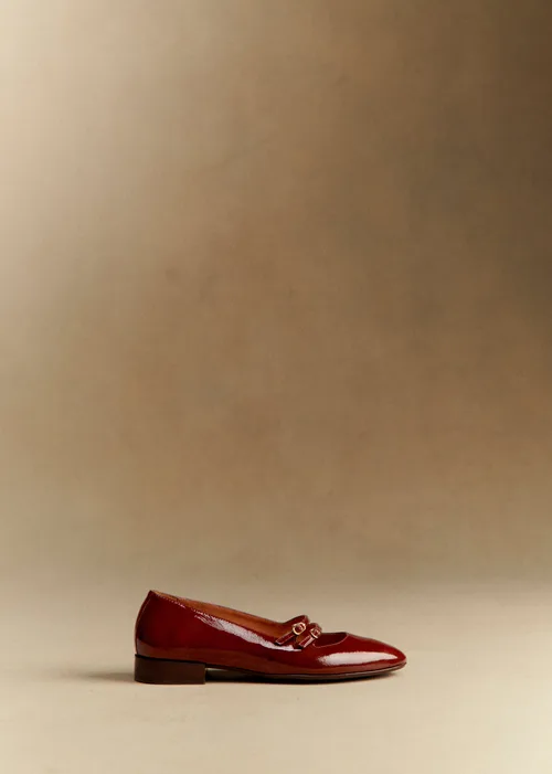 Ballerines Low Ninon - Acajou Vernis — image 6