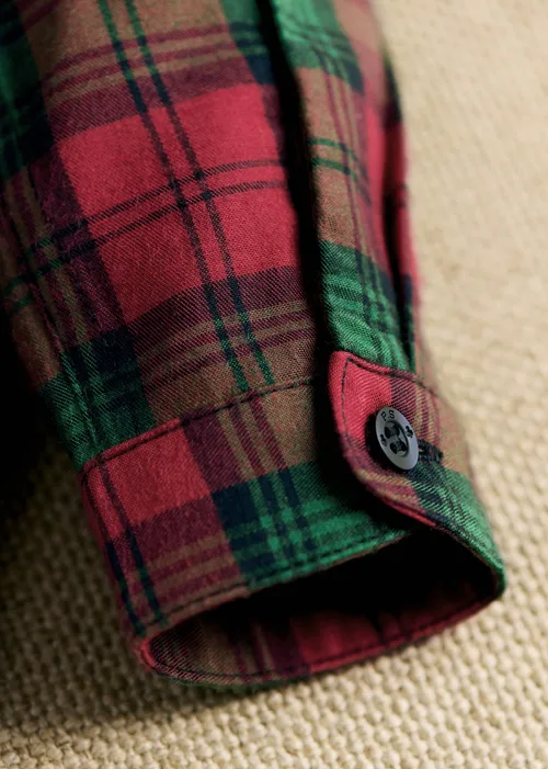 Chemise Tom - Carreaux rouge et vert — image 5