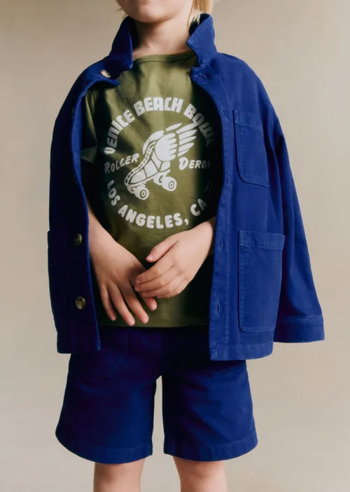 Short Alexis - Bleu Indigo — image 3