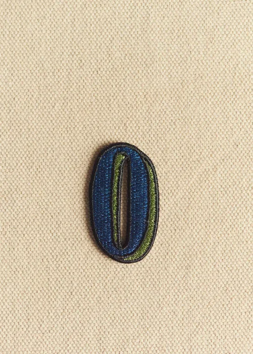 Lettre O Bleu