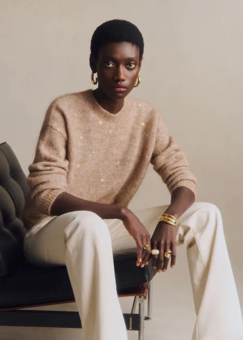 Pull Cinta - Taupe Coeur Doré — image 4