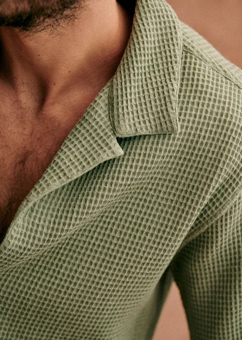 Chemise Holt Gaufrée - Vert — image 4
