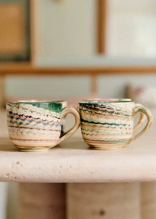 Coffret de 4 tasses - Florence Girod - Terre Mêlée — image 2