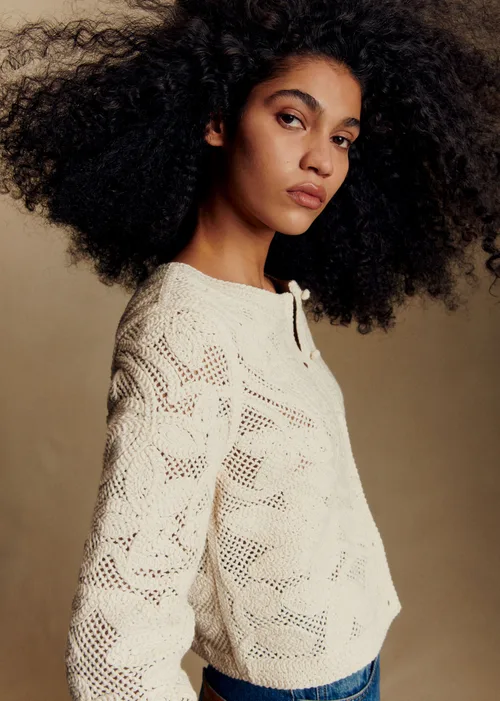 Gilet Nora - Ecru — image 5