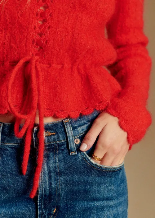 Gilet Elise - Rouge — image 3