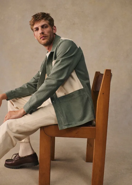 Veste Will Patchwork - Vert — image 3